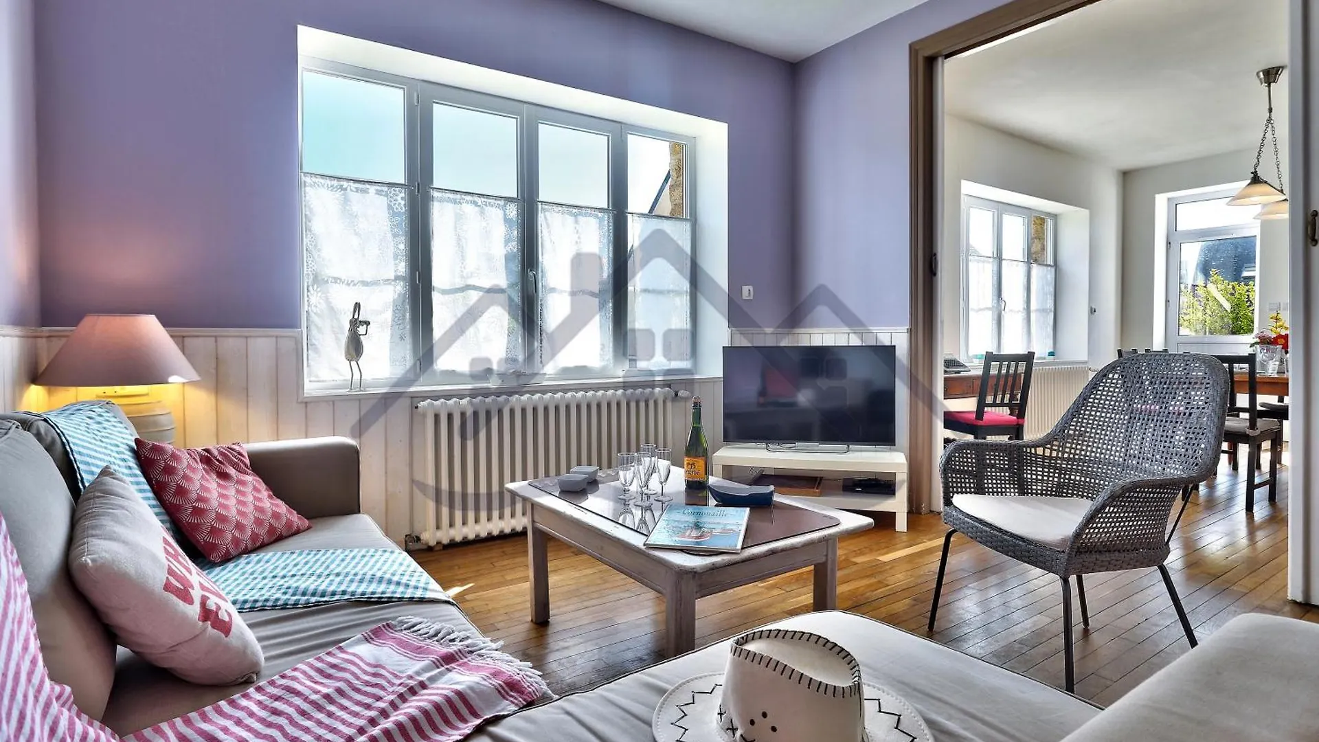 Localise - M6A - Ty Heol - Maison De Vacances A Quelques Pas Du Port Et Des Plages - Jardin Avec Terrasse Entierement Clos - Wifi Inclus Treffiagat France