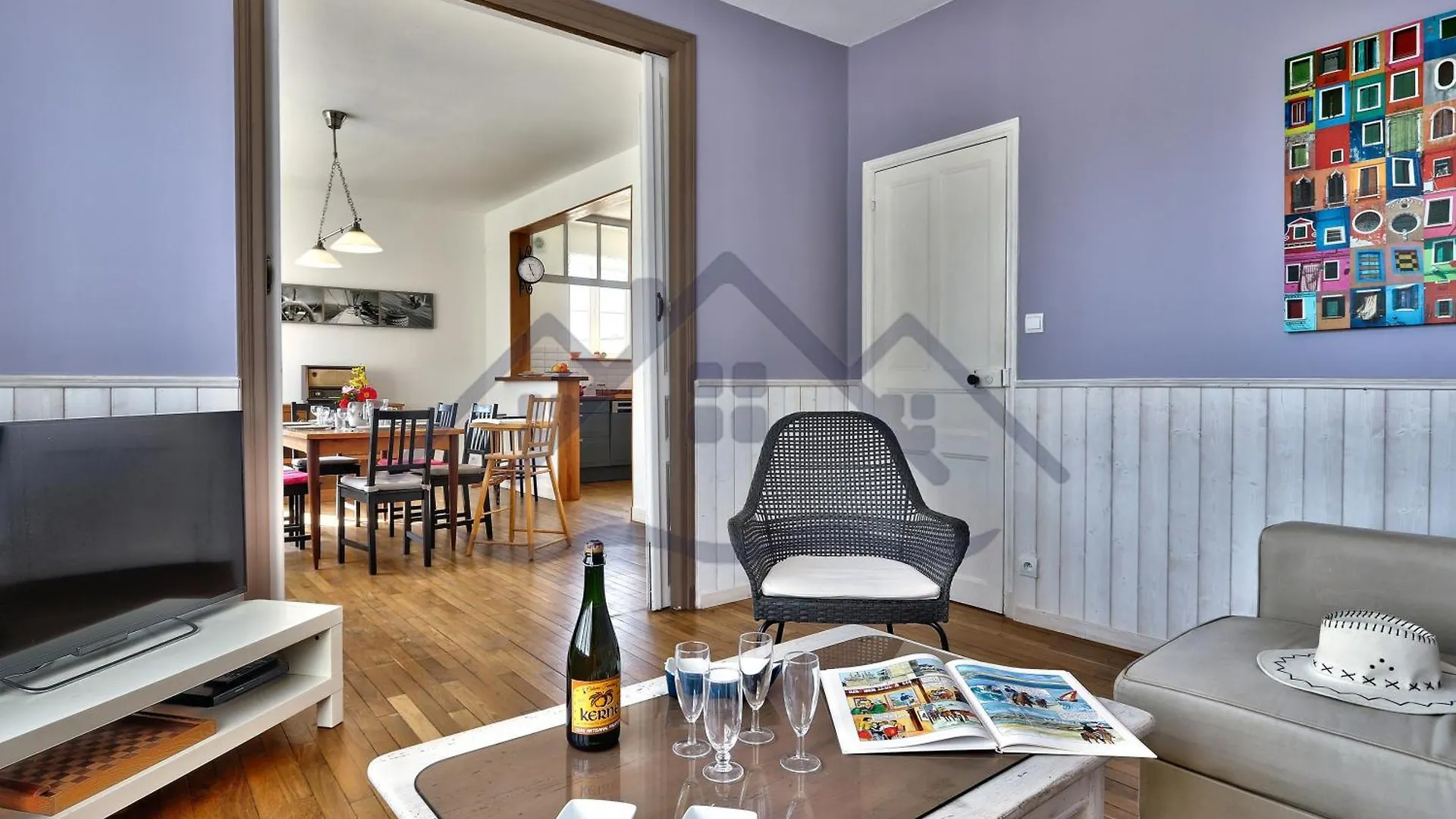 Holiday home Localise - M6A - Ty Heol - Maison De Vacances A Quelques Pas Du Port Et Des Plages - Jardin Avec Terrasse Entierement Clos - Wifi Inclus Treffiagat